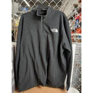 NWT THE NORTH FACE Men's Anchor 1/4 Zip, TNF Black-Size 2XL